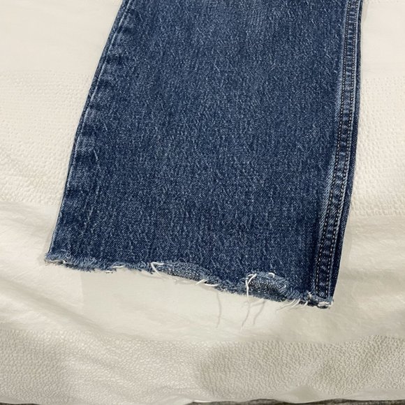 Gap High Rise Cheeky Straight Jeans with Washwell 29/8s - Picture 3 of 6